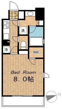 エルシア五反田の物件間取画像